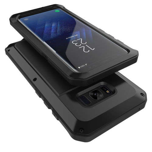 SAMSUNG GALAXY S8 Aluminum Armor Rugged Hybrid Case Shockproof Metal Case Cover