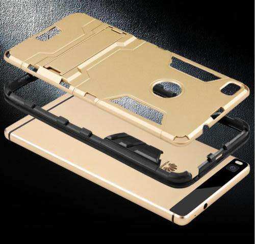 HUAWEI P10 Hybrid Armor Shockproof Hard Rubber Case Cover - GOLD