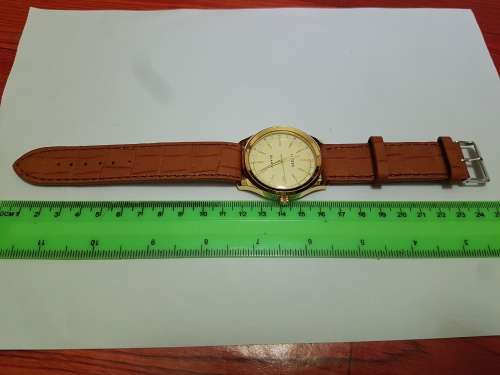 RARE VINTAGE MEN'S CITIZEN QUARTZ 42MM JAPAN MADE WRIST WATCH FOR GENTS WEAR