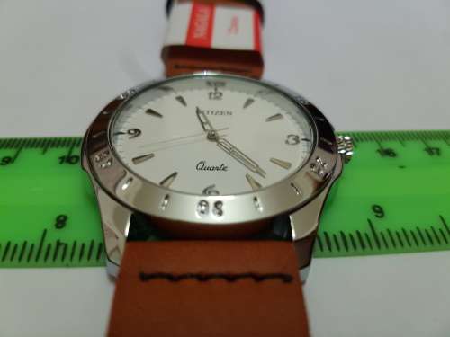 RARE VINTAGE MEN'S CITIZEN QUARTZ 42MM JAPAN MADE WRIST WATCH FOR GENTS WEAR