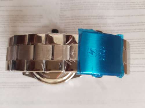 SHARK-ARMY-Official-Black-Date-Stainless-Steel-Quartz-Mens-Sport-Wrist-Watch  Ref44