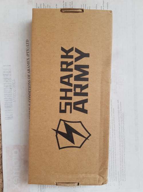 SHARK-ARMY-Official-Black-Date-Stainless-Steel-Quartz-Mens-Sport-Wrist-Watch  Ref44