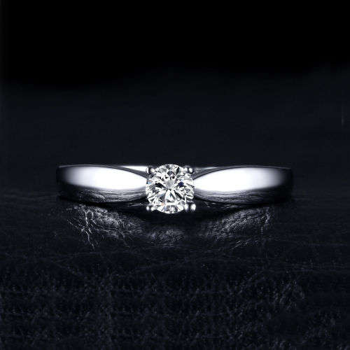 SOLID STERLING SILVER  Cubic Zirconia  Ring 925 Sterling Silver Sz 6