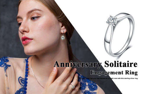 SOLID STERLING SILVER  Cubic Zirconia  Ring 925 Sterling Silver Sz 6