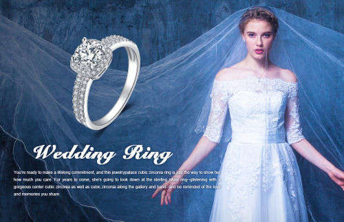 925 Solid Sterling Silver 1.1ct Round Cubic Zirconia Promise Ring - Size 7