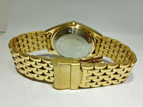 CITIZEN AUTOMATIC JAPAN MEN'S GOLD PLATED WATCH