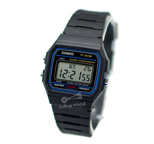 Casio F91W-1D Digital Watch Brand New & 100% Authentic