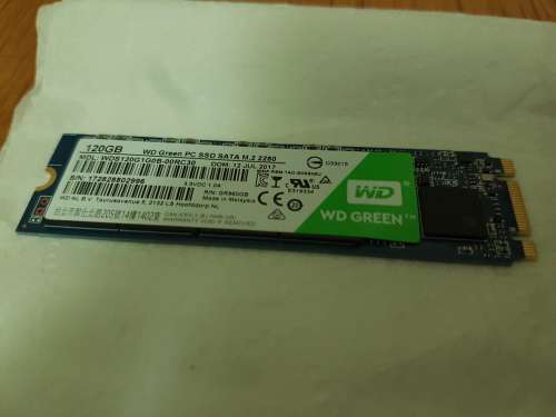 WD M2 SSD 120GB LIKE NEW