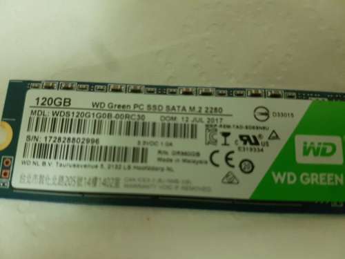 WD M2 SSD 120GB LIKE NEW