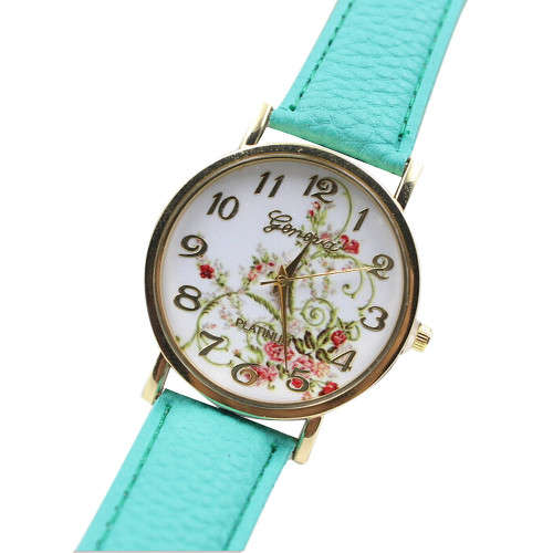 Geneva Women's Watch Pattern Analog Quartz Watch