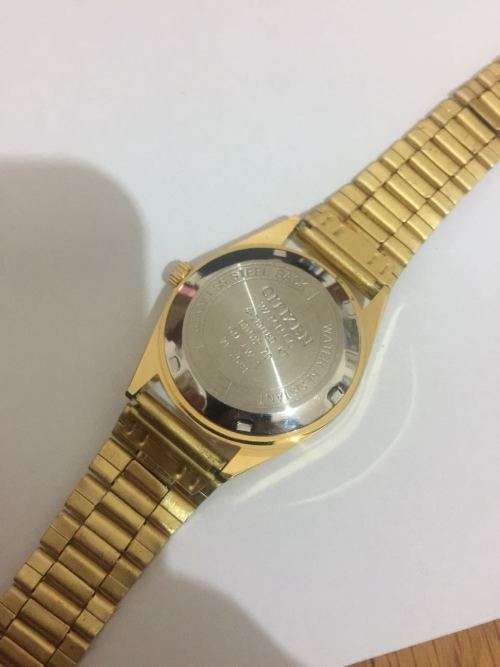 CITIZEN AUTOMATIC JAPAN MEN'S GOLD PLATED WATCH