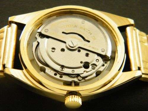 CITIZEN AUTOMATIC JAPAN MEN'S GOLD PLATED WATCH