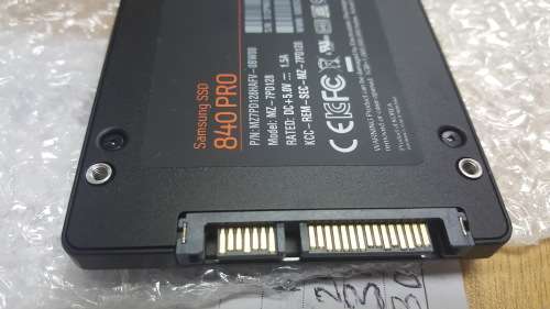 Samsung 128GB  840 PRO SSD  model MZ-7PD128 2.5