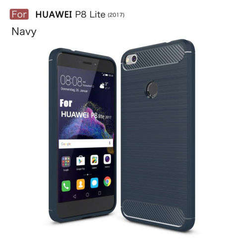 HUAWEI P8 LITE 2017 SOFT COVER - DARK BLUE
