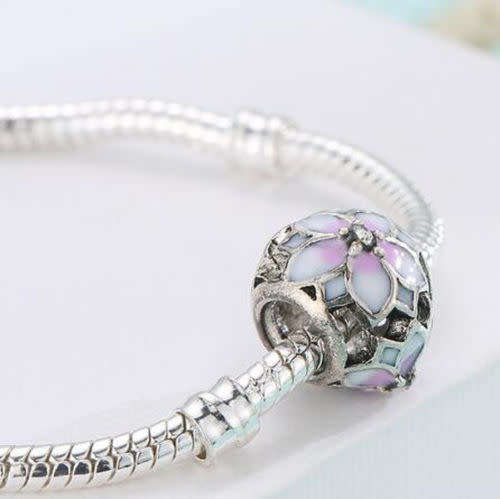 European Silver Charms Bead Pendant Fit 925 Sterling Bracelet