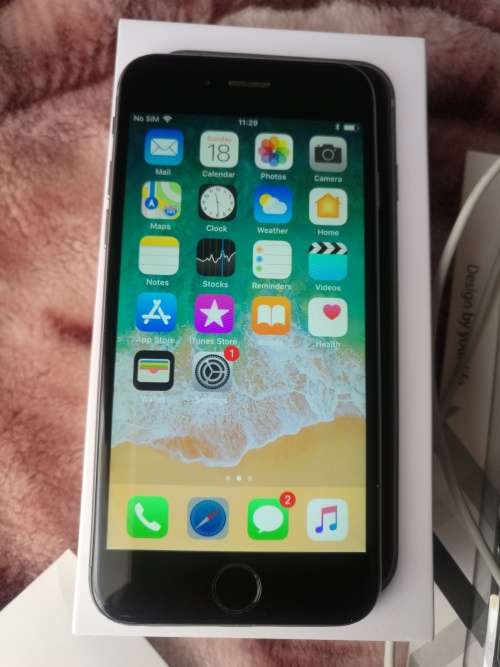 iPhone 6 64GB black for sale, open to all networks