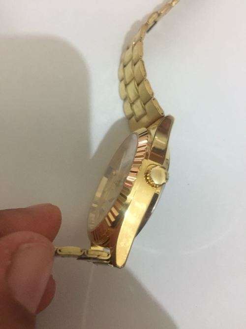 CITIZEN AUTOMATIC JAPAN MEN'S GOLD PLATED WATCH