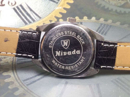 Vintage NIVADA Swiss Made 17J  Mechanical Hand winding Movement Mens Watch