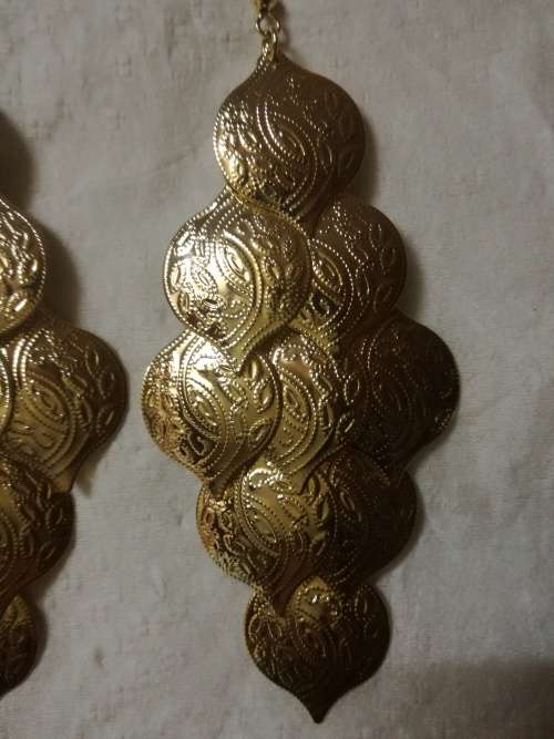 x3 Fashion Long Tassel Metal Ear Stud Dangle Hook Earrings