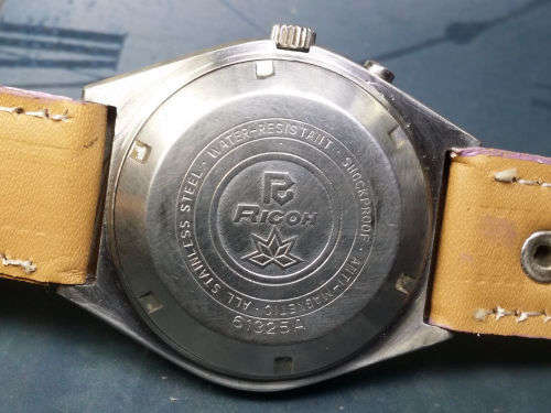 Vintage RICOH 21J Mechanical Automatic Day&Date Movement Mens Wrist Watch