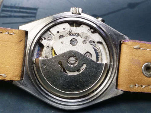 Vintage RICOH 21J Mechanical Automatic Day&Date Movement Mens Wrist Watch