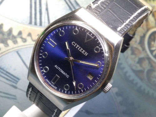 Vintage Citizen 21J Mechanical Automatic Day&Date Movement Mens Wrist Watch