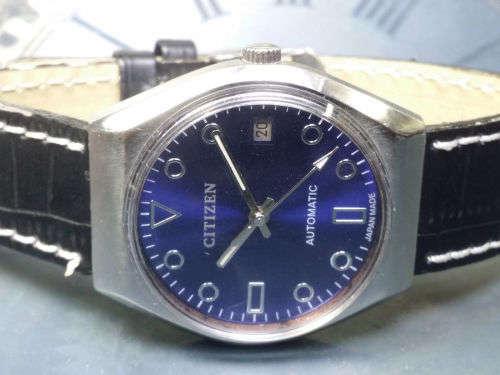 Vintage Citizen 21J Mechanical Automatic Day&Date Movement Mens Wrist Watch