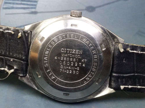 Vintage Citizen 21J Mechanical Automatic Day&Date Movement Mens Wrist Watch