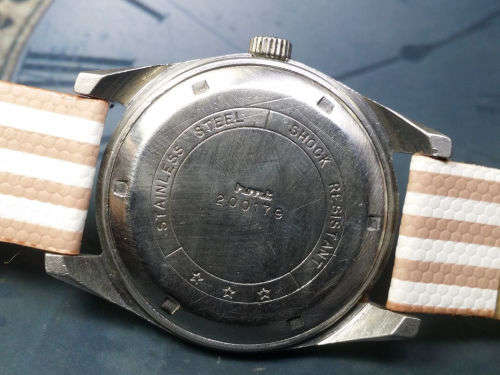 VINTAGE HMT PILOT WINDING INDIAN MEN'S WATCH - NOT WORKING