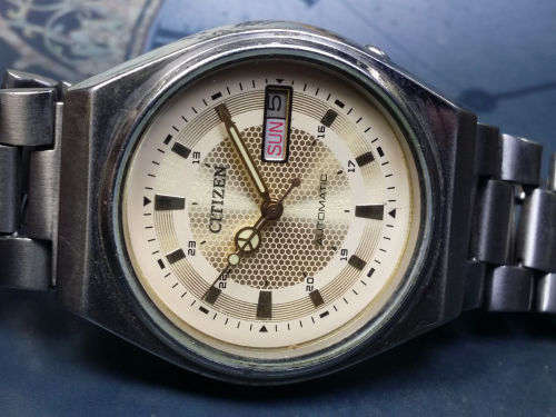 Vintage Citizen 21J Mechanical Automatic Day&Date Movement Mens Wrist Watch