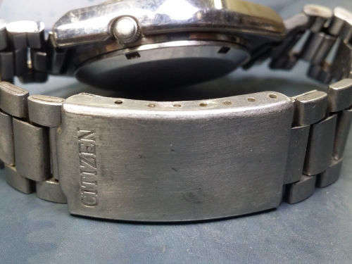 Vintage Citizen 21J Mechanical Automatic Day&Date Movement Mens Wrist Watch