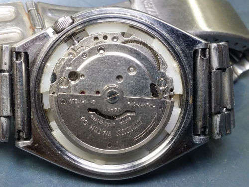 Vintage Citizen 21J Mechanical Automatic Day&Date Movement Mens Wrist Watch