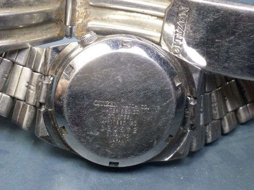 Vintage Citizen 21J Mechanical Automatic Day&Date Movement Mens Wrist Watch