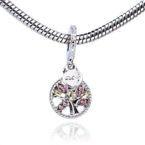 1pcs Silver European Charm Beads Fit 925 Necklace Bracelet Pendant Chain