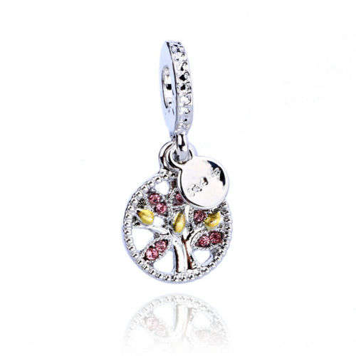 1pcs Silver European Charm Beads Fit 925 Necklace Bracelet Pendant Chain