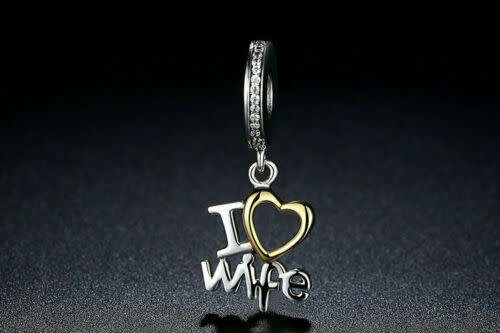 1pcs Silver  European Charm Beads Fit 925 Necklace, Bracelet Pendant Chain