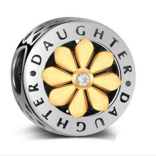 1pcs Silver  European Charm Beads Fit 925 Necklace, Bracelet Pendant Chain