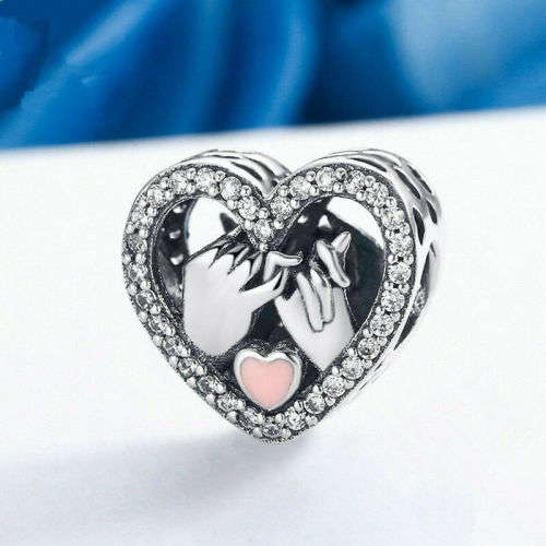 1pcs Silver  European Charm Beads Fit 925 Necklace, Bracelet Pendant Chain
