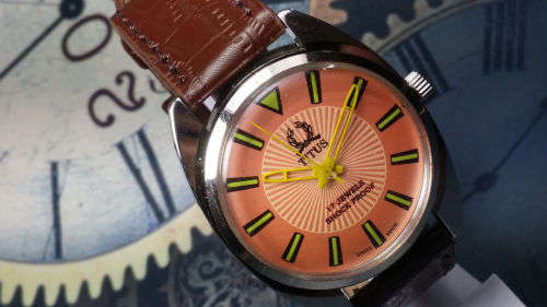 Vintage TITUS Swiss Made Hand winding Watch - NOT WORKING