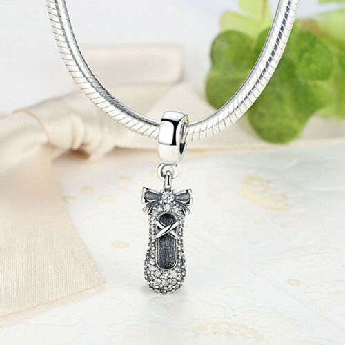 1pcs Silver European Charm Beads Fit 925 Necklace Bracelet Pendant Chain