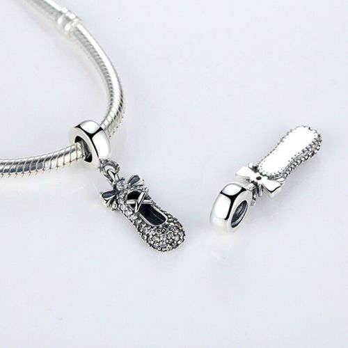 1pcs Silver European Charm Beads Fit 925 Necklace Bracelet Pendant Chain