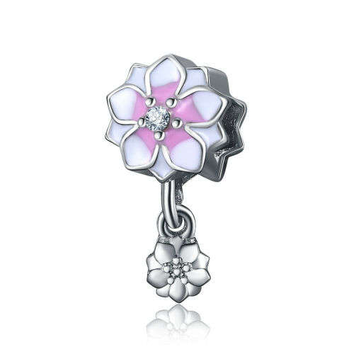 1pcs Silver European Charm Beads Fit 925 Necklace Bracelet Pendant Chain