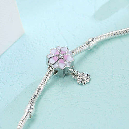 1pcs Silver European Charm Beads Fit 925 Necklace Bracelet Pendant Chain