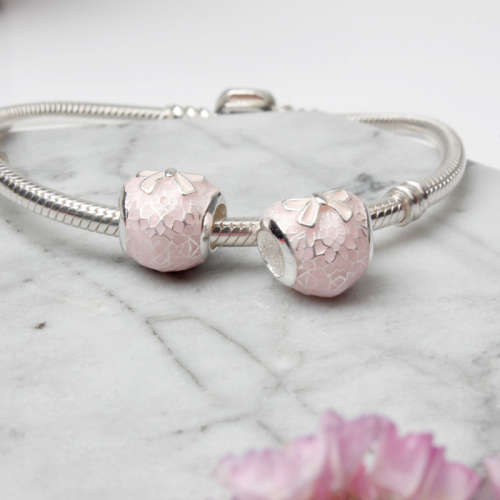 1pcs Silver European Charm Beads Fit 925 Necklace Bracelet Pendant Chain