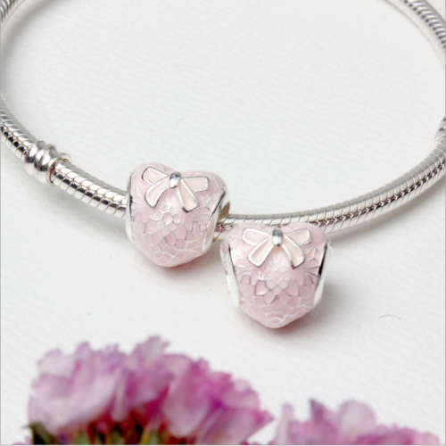 1pcs Silver European Charm Beads Fit 925 Necklace Bracelet Pendant Chain