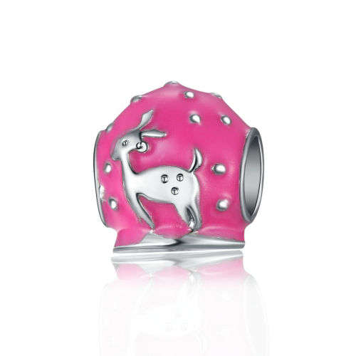 1pcs Silver European Charm Beads by SarAbi Collection