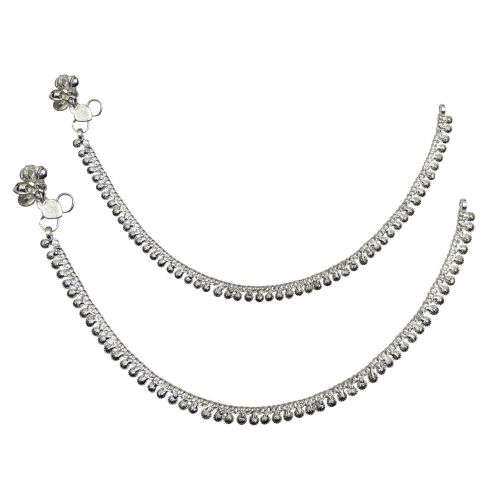 Fashion Anklet Women Foot Jewelry Silver Plated Payal Elegant Ankle