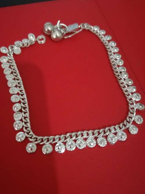 Fashion Anklet Women Foot Jewelry Silver Plated Payal Elegant Ankle