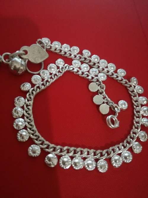 Fashion Anklet Women Foot Jewelry Silver Plated Payal Elegant Ankle