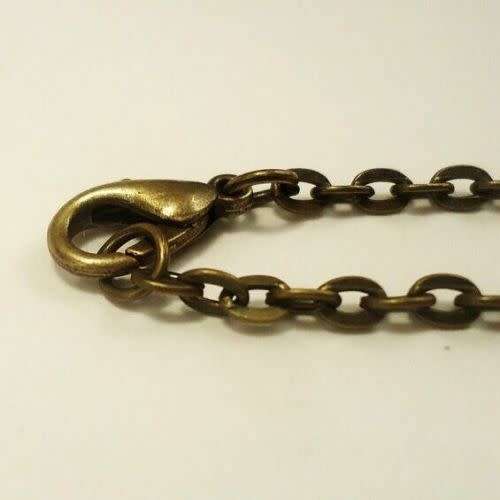 Peace Love Photo Tibet Silver Cabochon Glass Pendant Chain